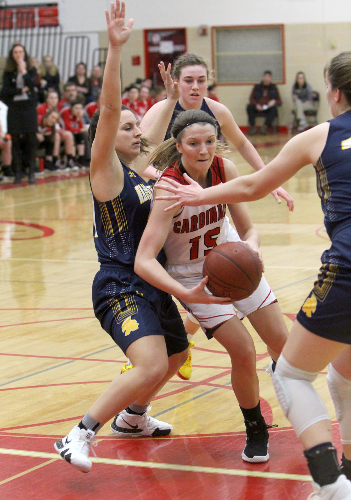 Wausau West at Chi-Hi girls basketball 2-2-19